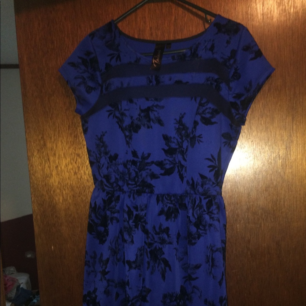 Royal Blue Dress